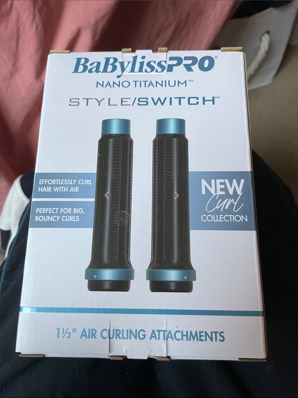BaBylissPRO Nano Titanium StyleSwitch lonic Curling Attachment